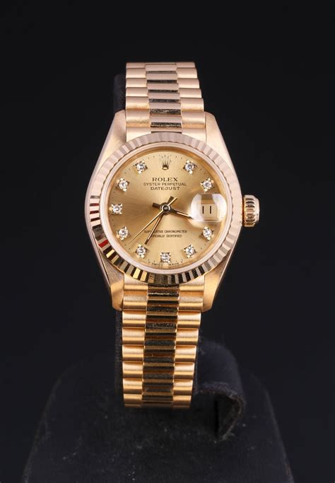 rolex dameur brugt